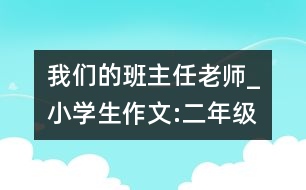 我們的班主任老師_小學生作文:二年級