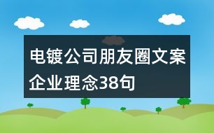 電鍍公司朋友圈文案、企業(yè)理念38句