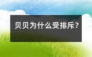 貝貝為什么受排斥？